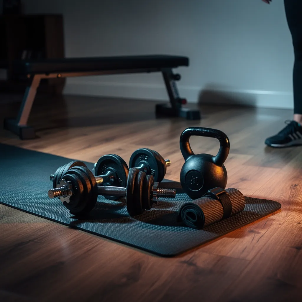 Les 7 équipements indispensables pour débuter la musculation à la maison