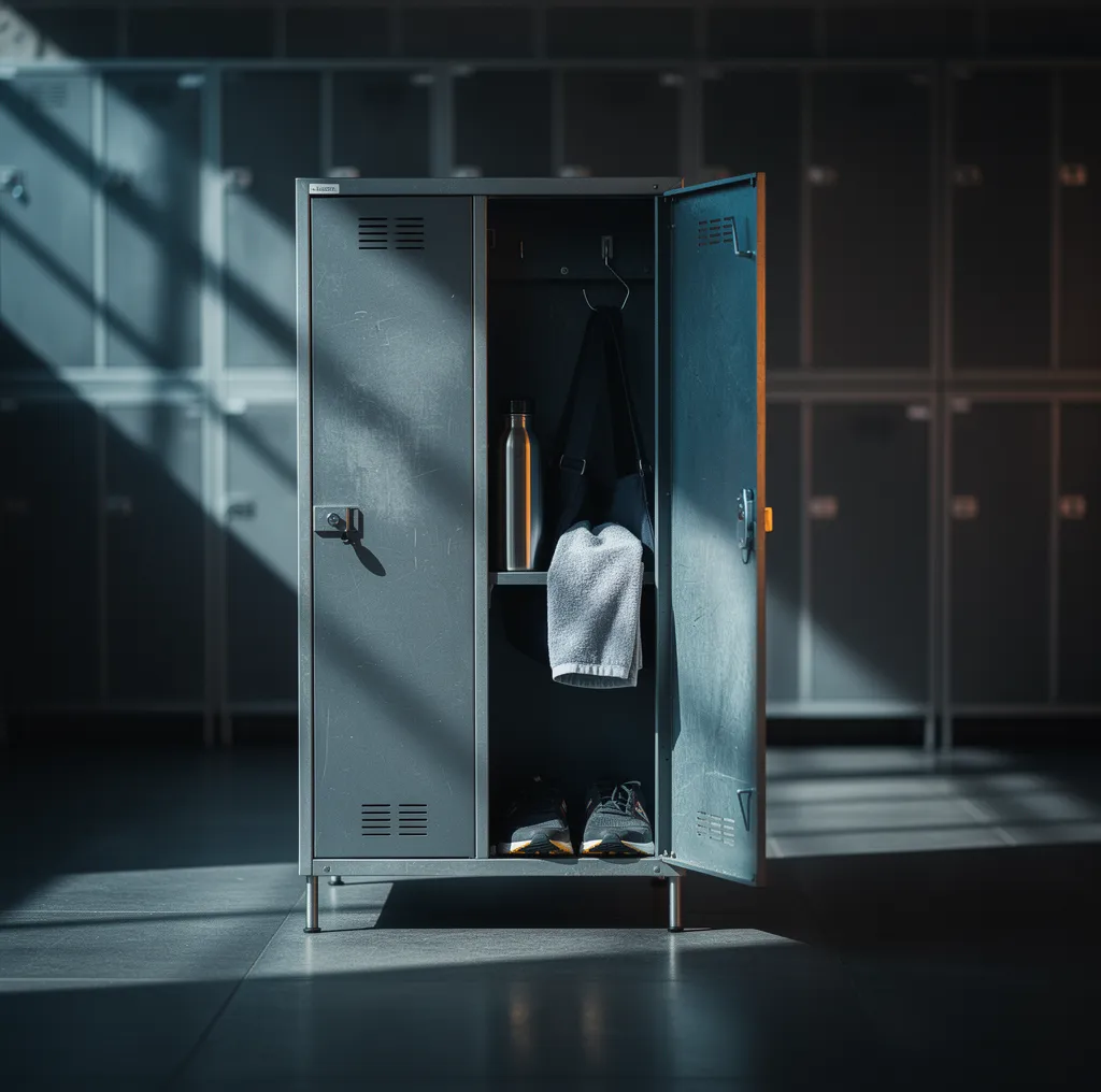 Casier de salle de sport : matériaux, tailles et organisation